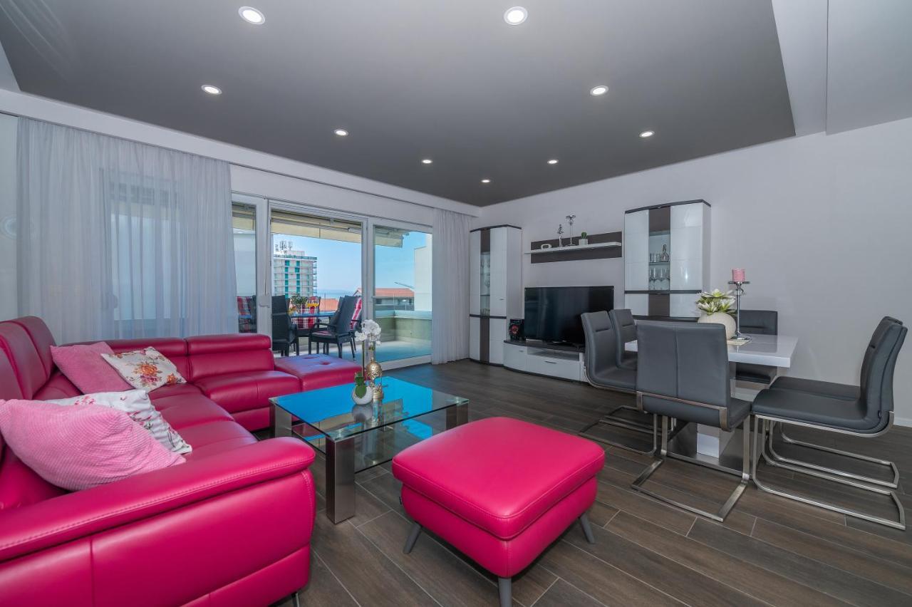 Luxury Apartment Purple Summer Sea View Makarska Exteriör bild